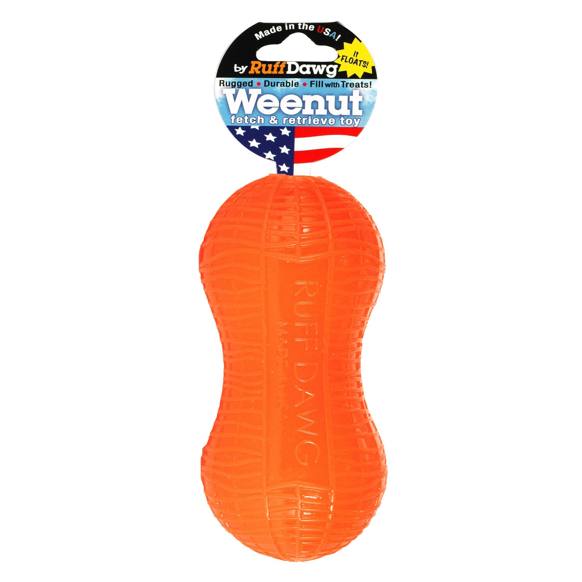 Ruff Dawg™ Weenut Rubber Indestructible Retrieving Dog Toy